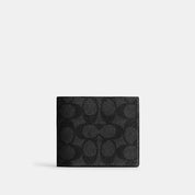 Coach Outlet Id Billfold Wallet In Signature Canvas
