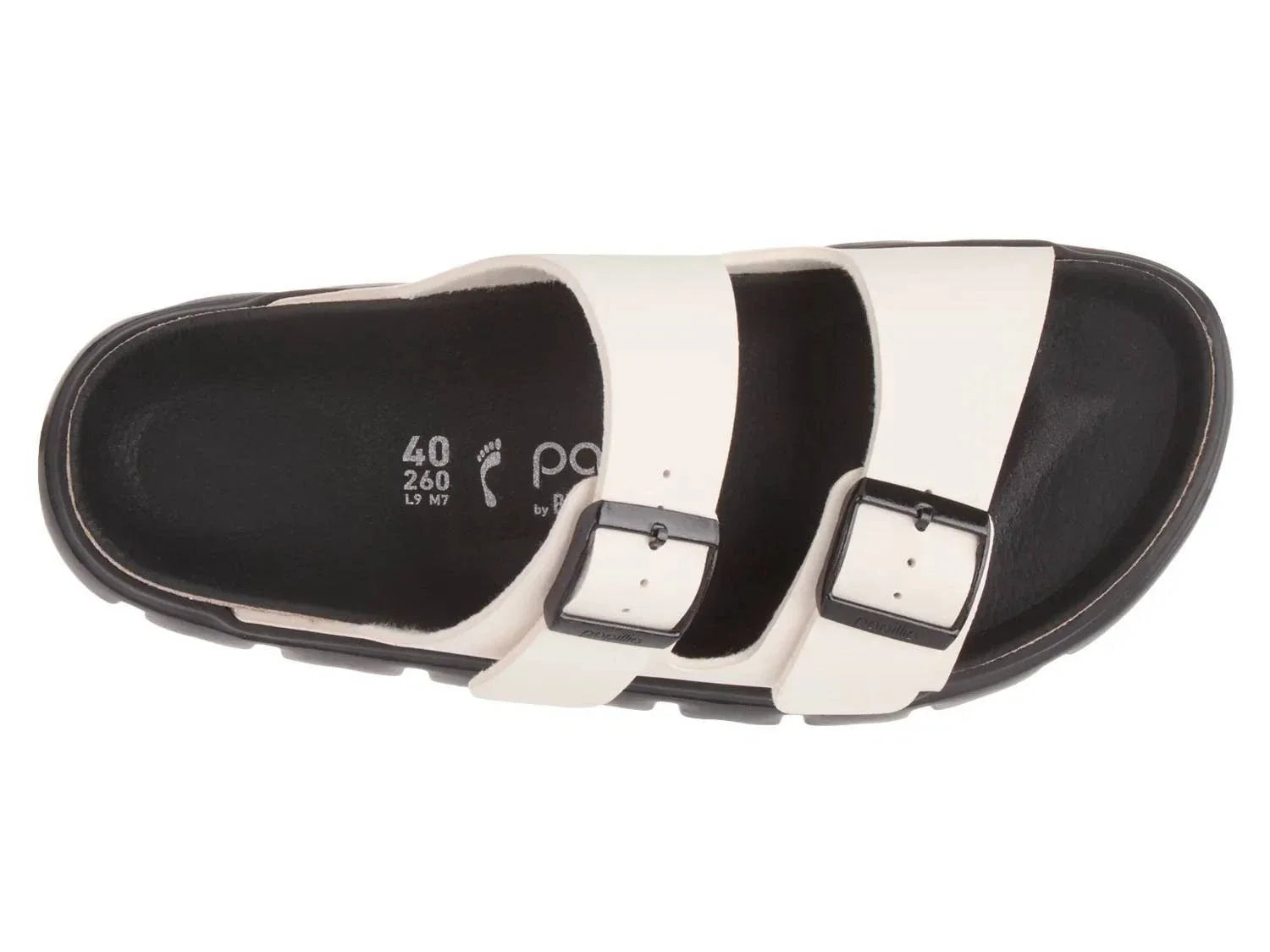Papillio By Birkenstock Arizona Sandals Beige Platform Slide JZZ1202