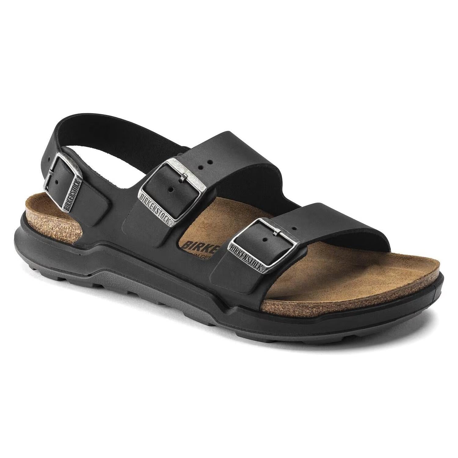 Men's Milano Crosstown Sandal In Black