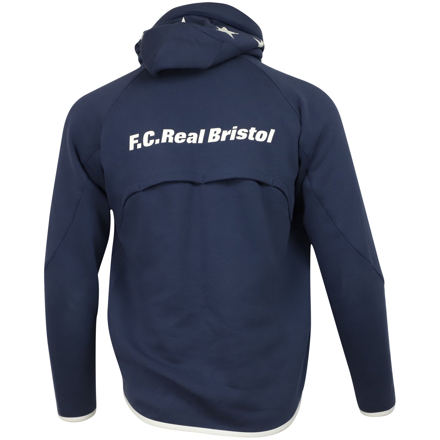 Nike x F.C. Real Bristol Hoodie in Blue Cotton