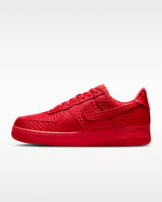Men's Air Force 1 Retro Chrome Hearts Sneaker In Red