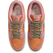 Men's Sb Dunk Low Pro Skate Shoes In Red Stardust