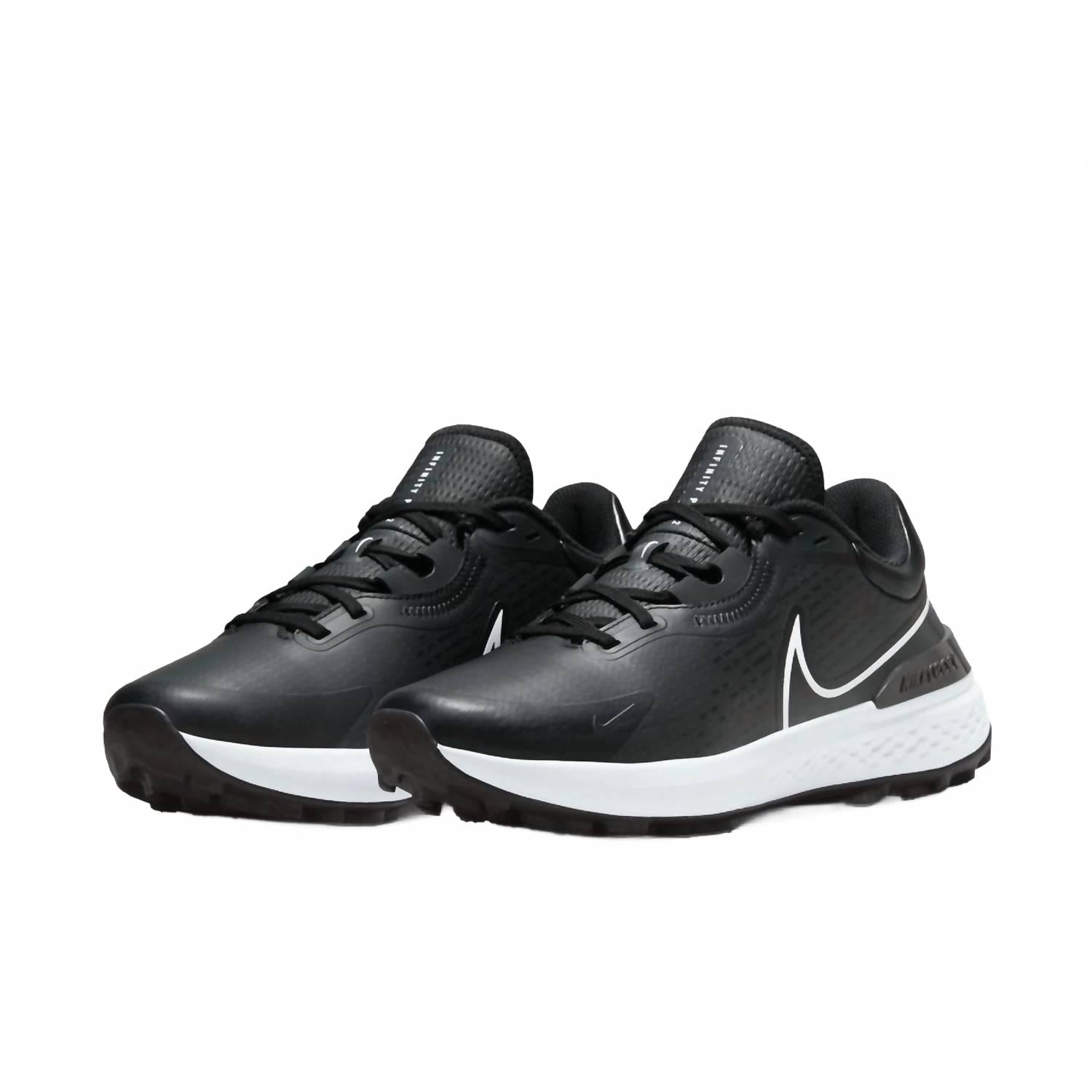 Men's Infinity Pro Two Spikeless Golf Shoes In Black