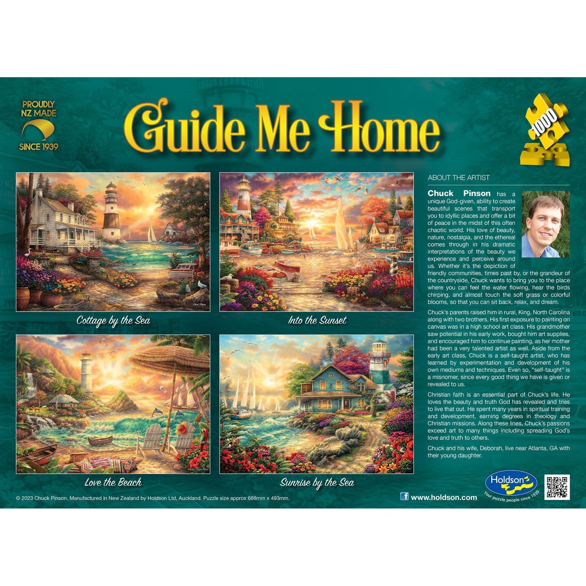 1000pc Guide Me Home: Love the Beach