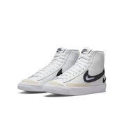 Nike Blazer Mid 'FM Pack GS' DR7893-100 Sneakers Kids US  White Leather Shoes