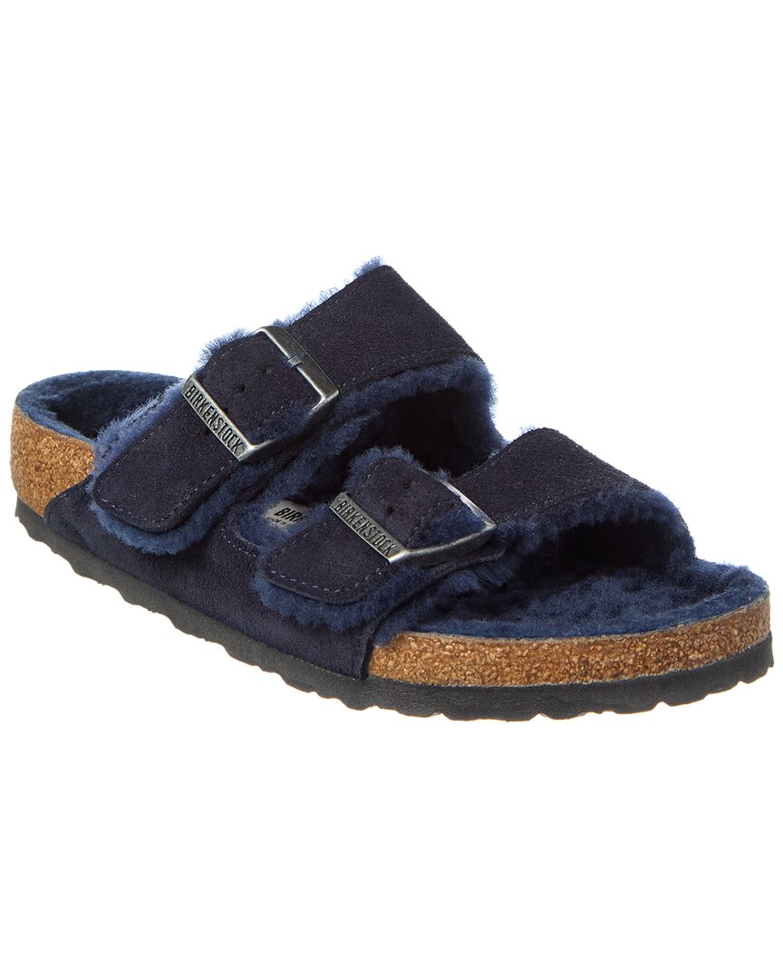 Birkenstock Arizona BS Suede & Shearling Sandal