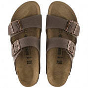 Unisex Arizona Birko-Flor Nubuk Sandals In Mocca