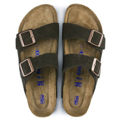 Men's Birkenstock Arizona 0951313 Sandals Mocha Suede Comfort Slides HAWK1900