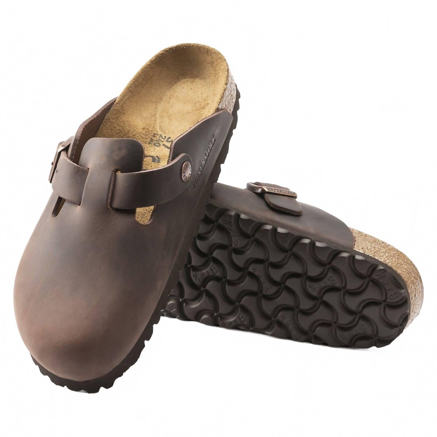 Unisex Boston Clog In Habana Leather