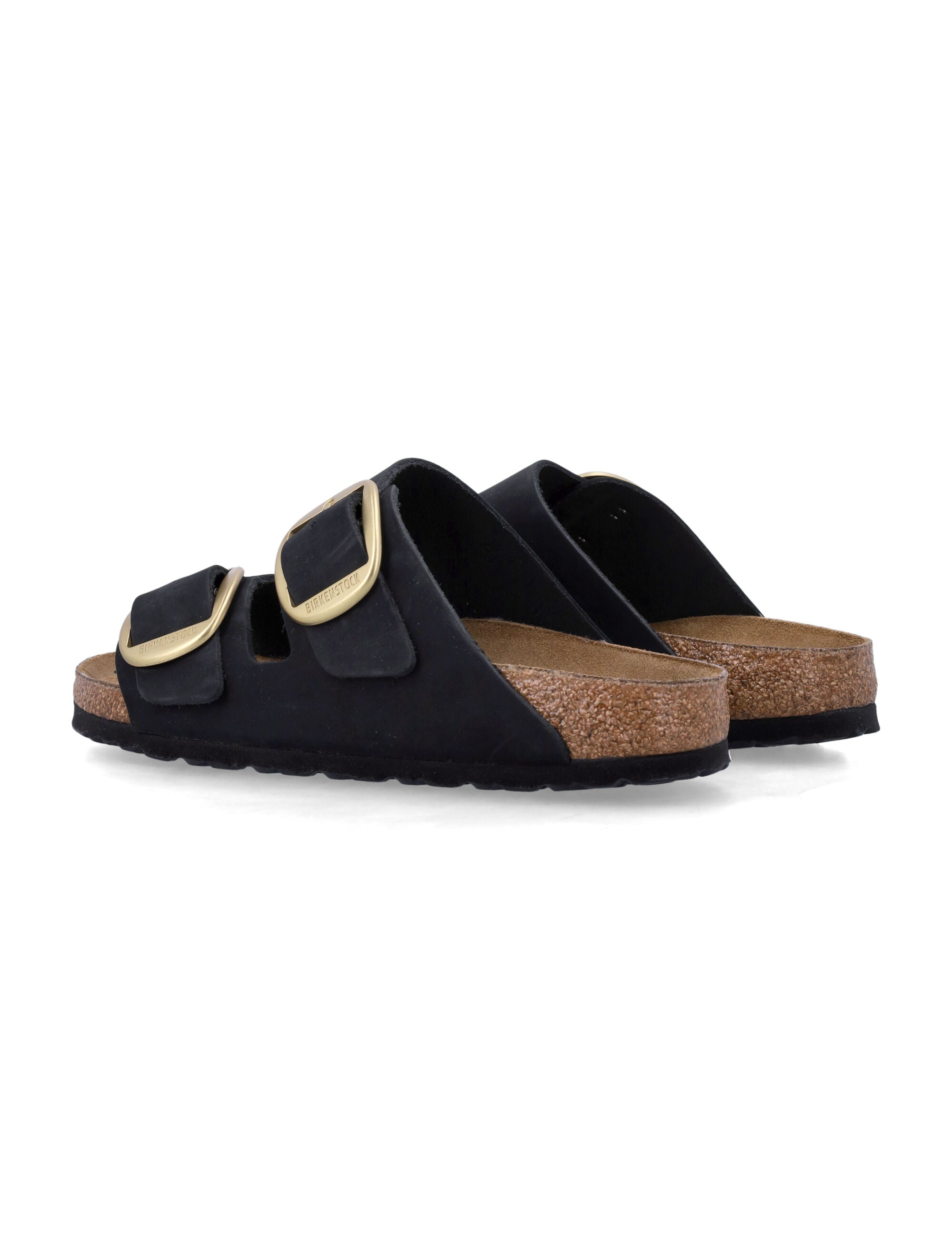 Arizona Big Buckle Nubuck Leather Sandals