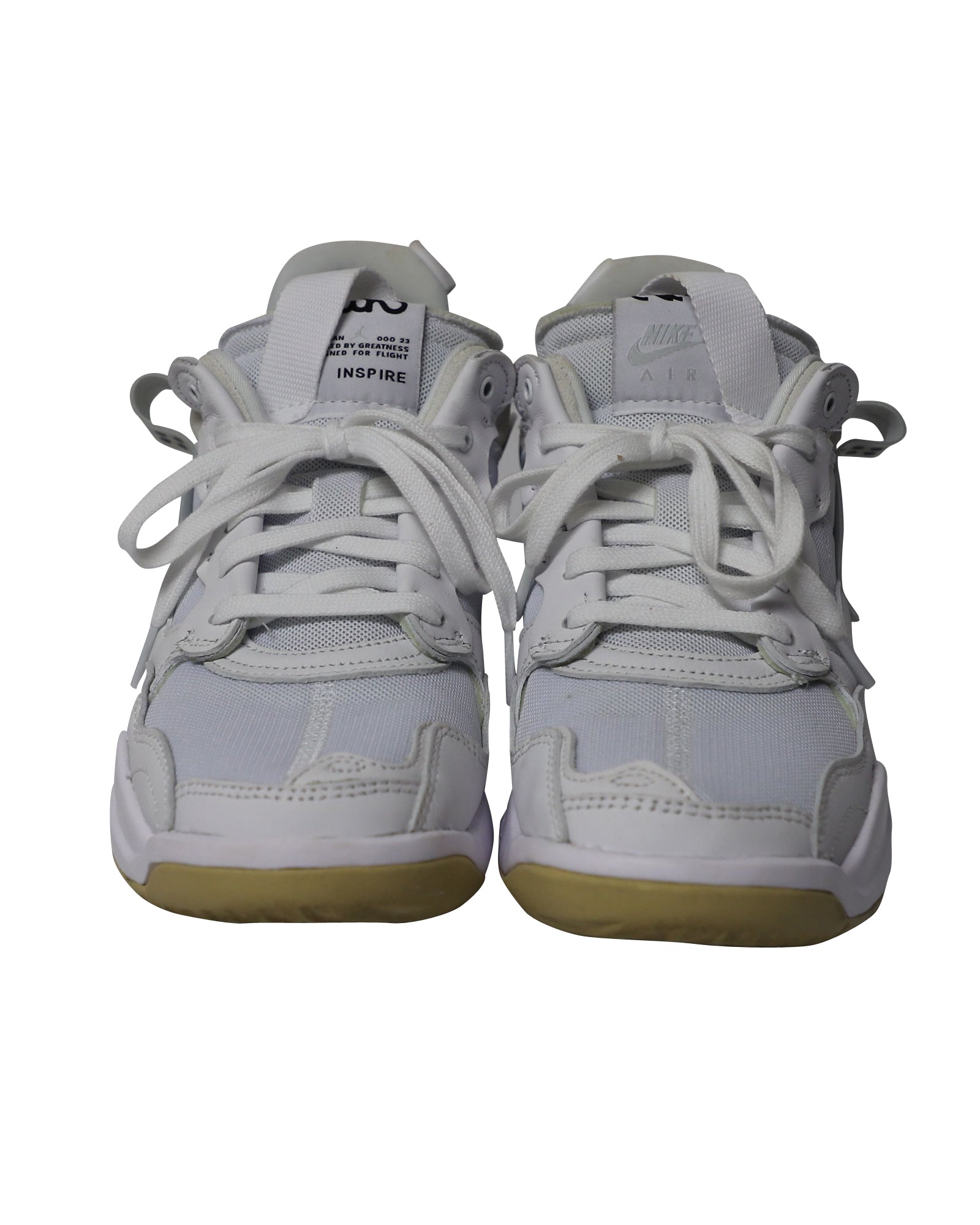 Nike Jordan MA2 Sneakers in White Gum Leather