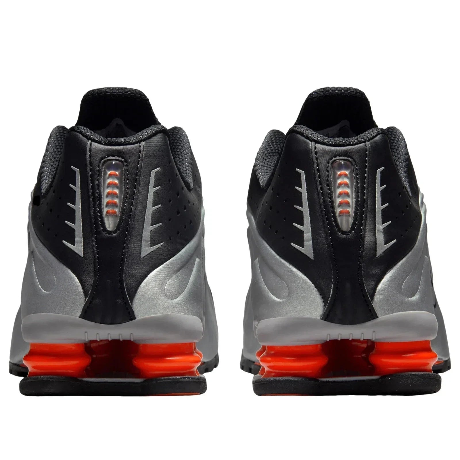 Nike Shox R4 OG HQ1988-002 Men's Black Metallic Silver Running Shoes LIQ672