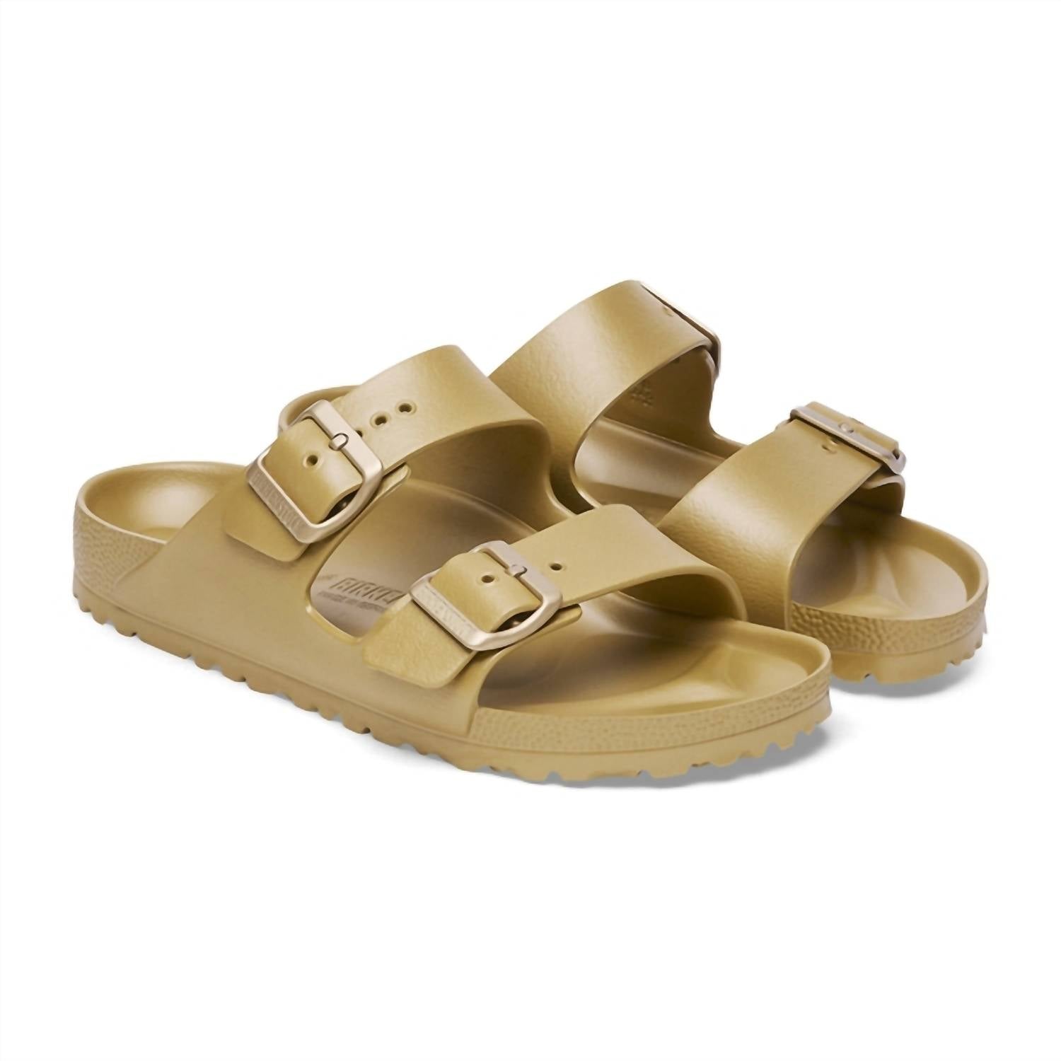 Women's Arizona Eva Flip-Flops In Glamour Gold