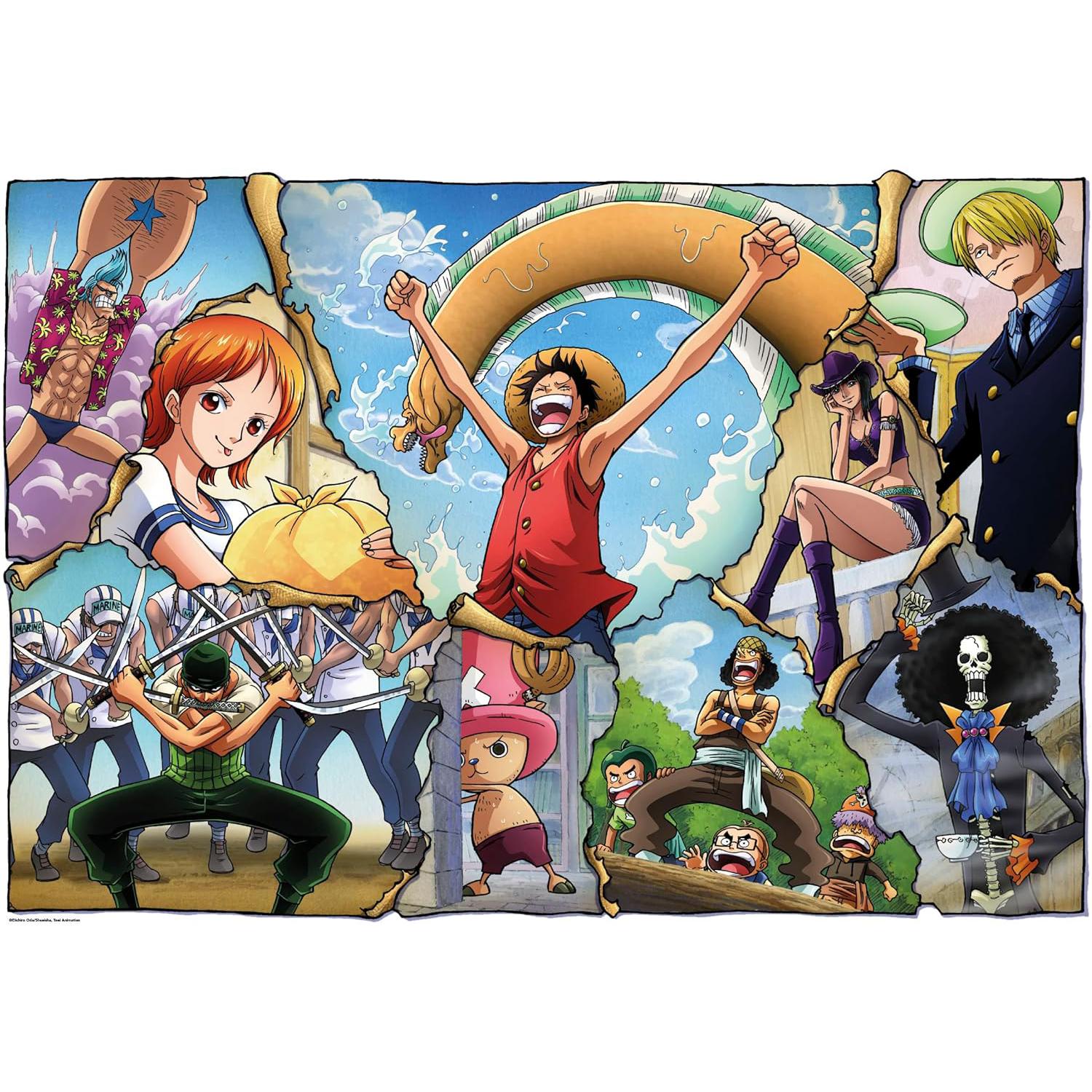 500pc HQC Anime Cube One Piece Puzzle #1