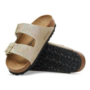 Women's Arizona Sandal In Taupe Suede Shimmering
