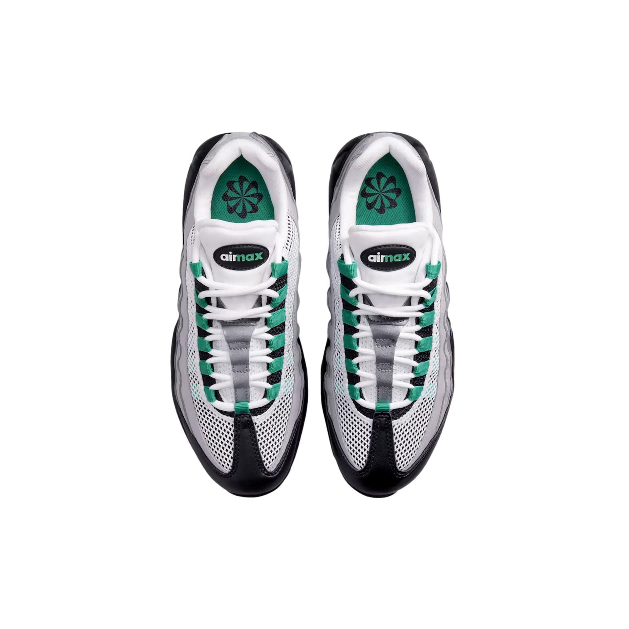 Women's Nike Air Max 95 Black / Stadium Green - Pearl Grey DH8015-002