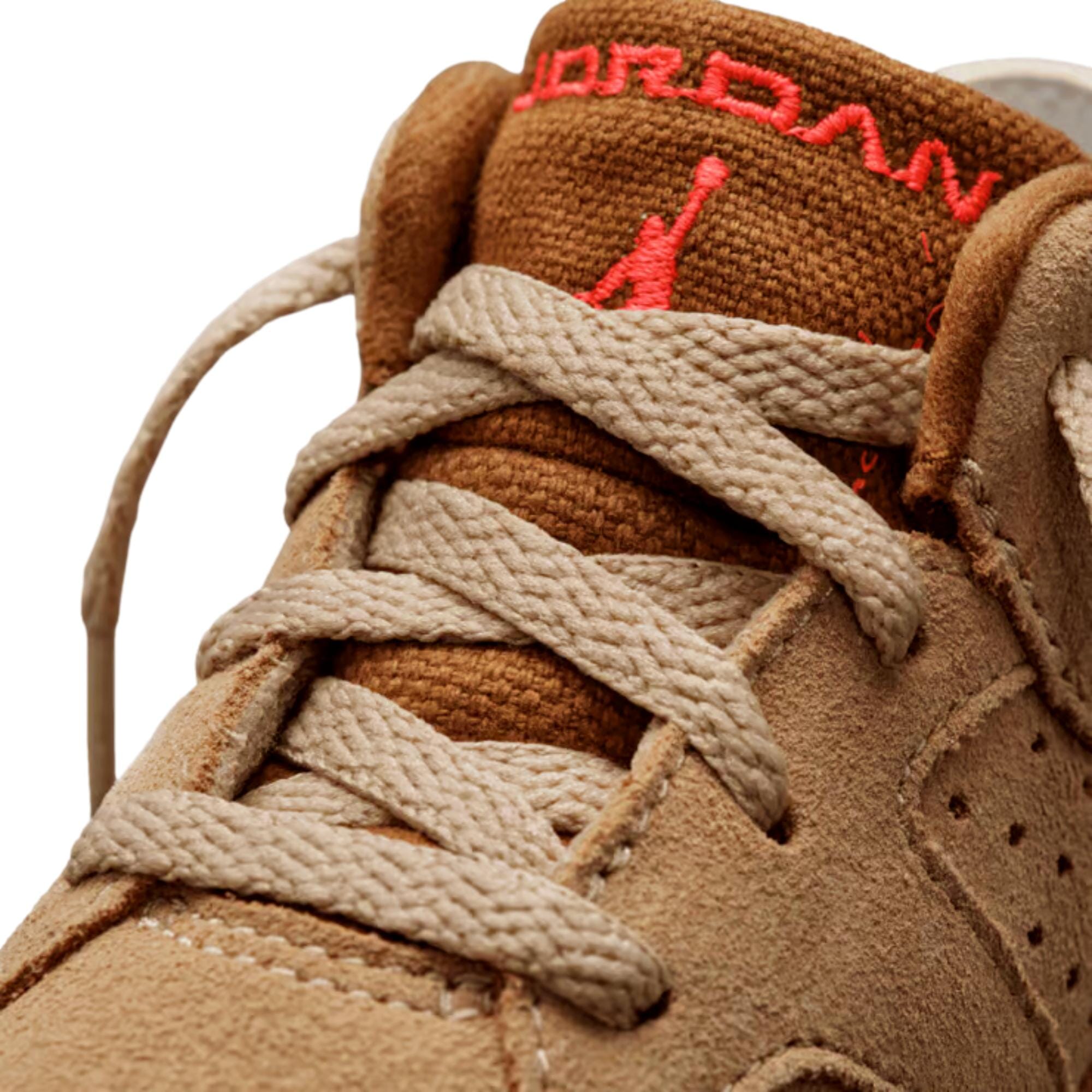 Toddler Nike Jordan 6 Retro SP British Khaki / Bright Crimson DH0692-200