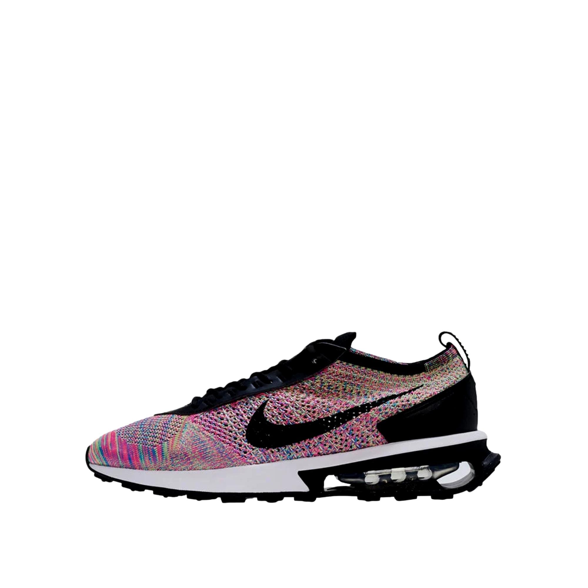 Men's Nike Flyknit Racer Ghost Green / Black - Pink Blast DJ6106-300