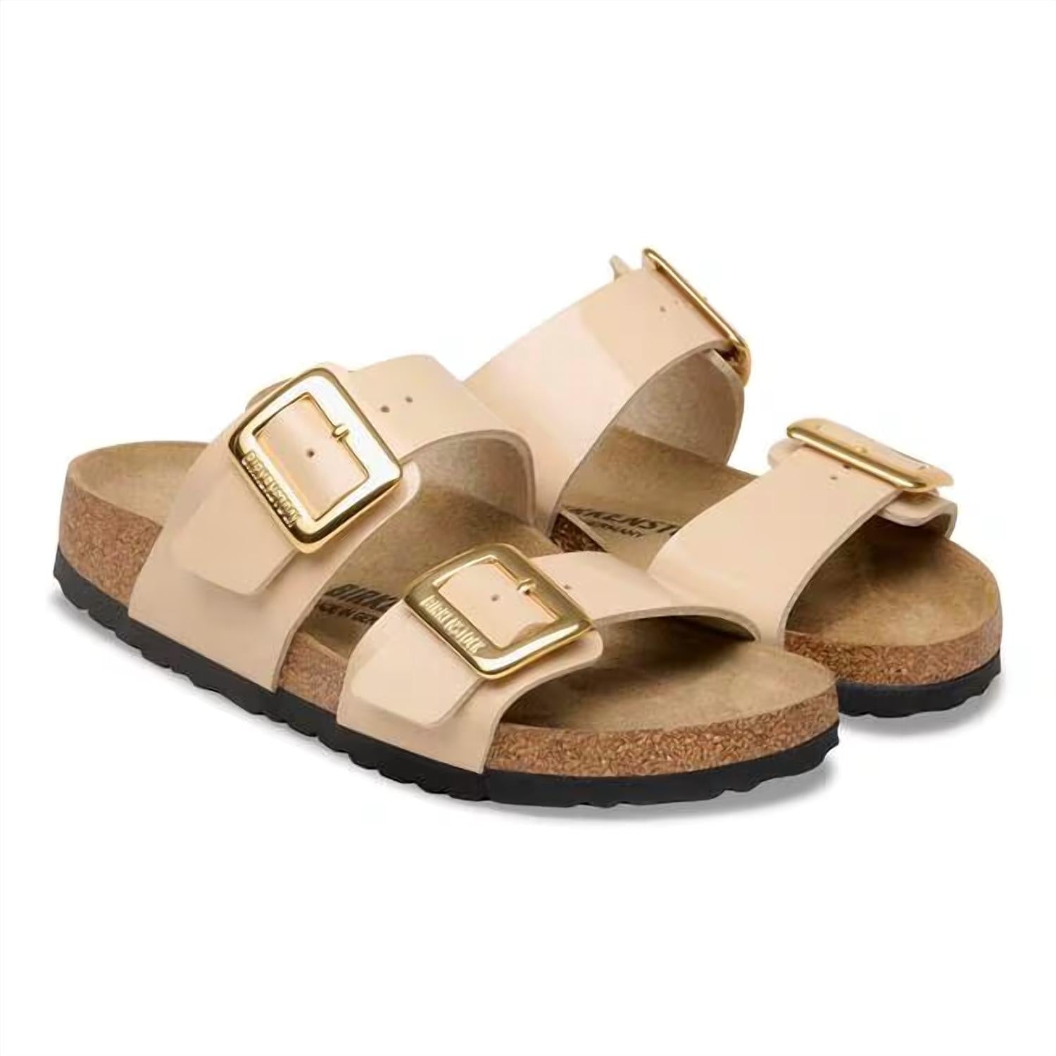 Women's Sydney Luxe Sandals In Sand Patent