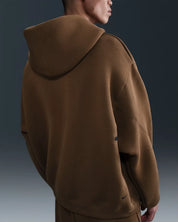 Nike Tech Fleece Hoodie Mens Mosswood Brown Kangaroo Pocket Pullover JAX1059