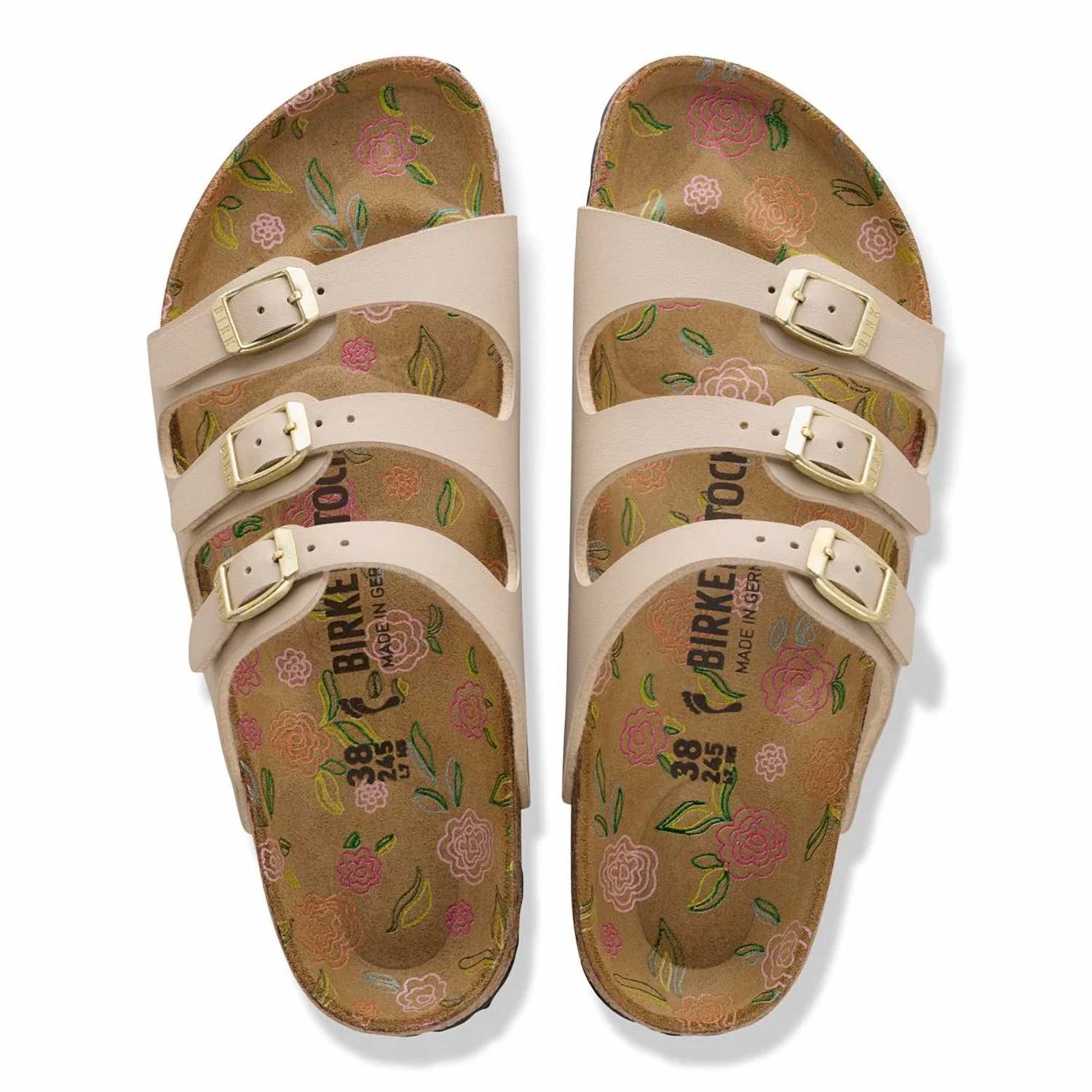 Women's Florida Flowers Sandal In Sandcastle