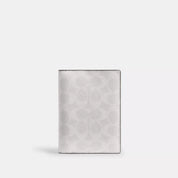 Coach Outlet Passport Card Case In Signature Canvas