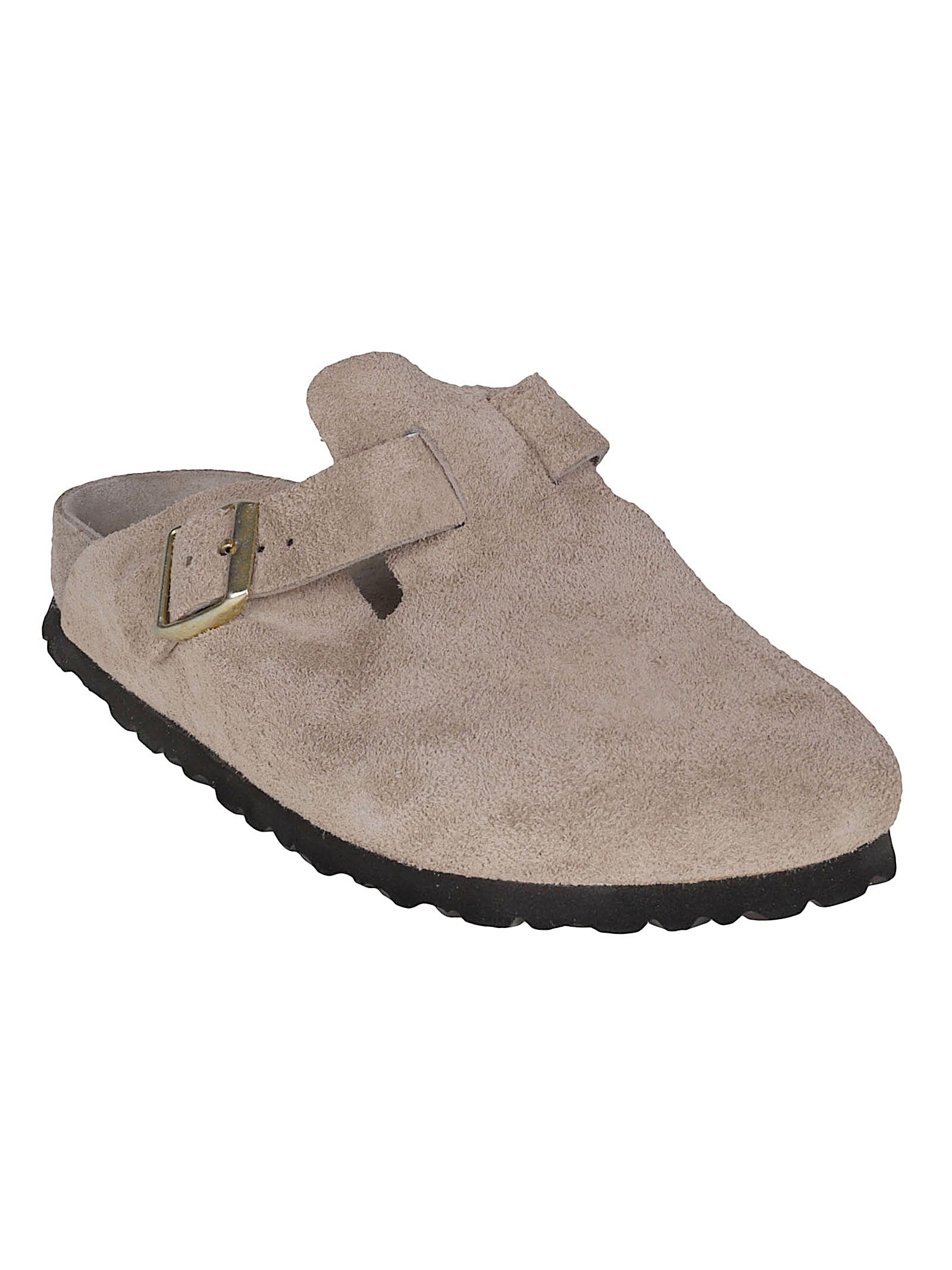 Boston Exq Suede Slip On Sandals