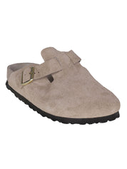 Boston Exq Suede Slip On Sandals
