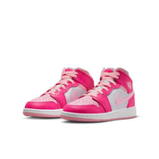 Youth Nike Air Jordan Mid FD8780- Sneakers Y Pink Lifestyle Shoes HTAT126