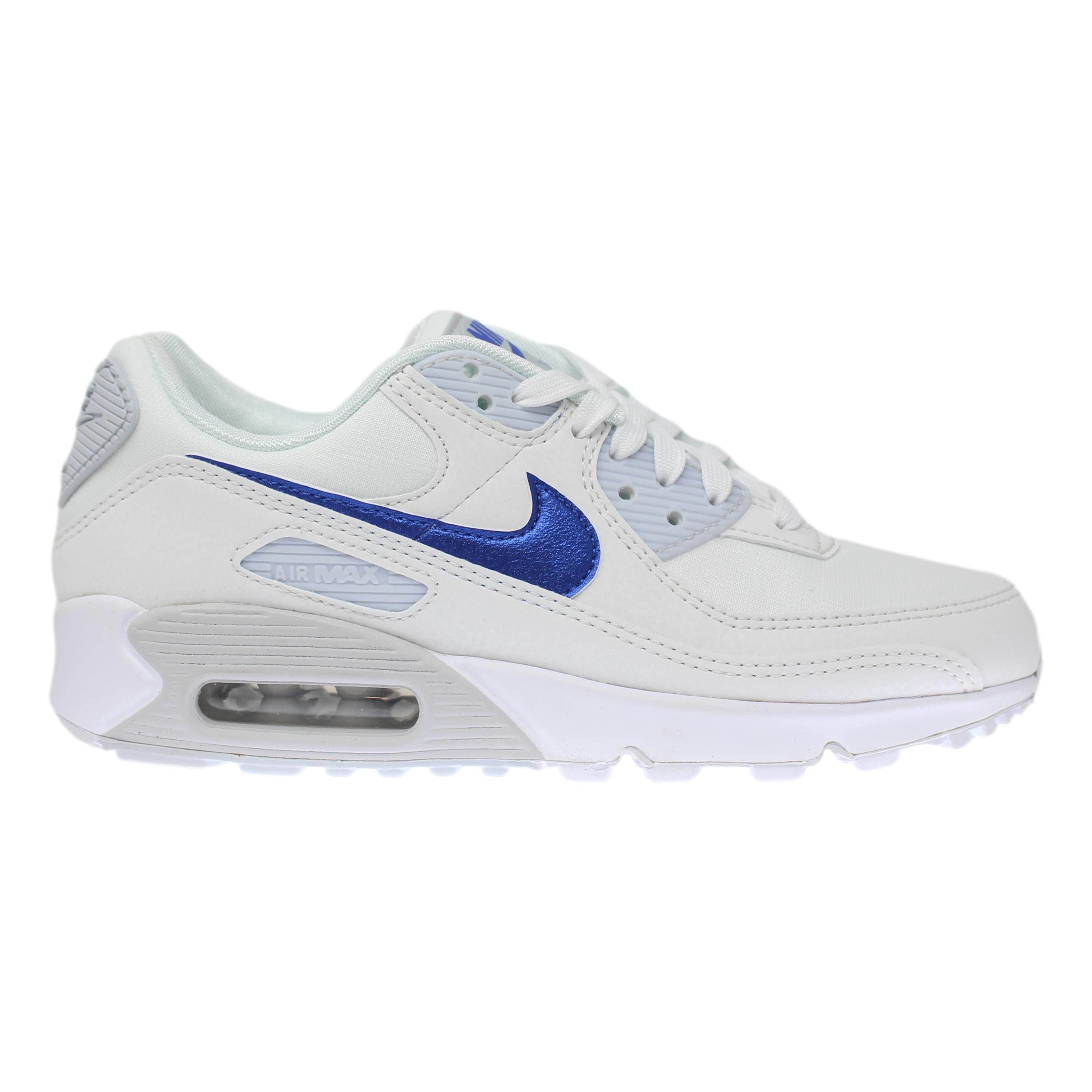 Nike Air Max 90 Summit White/Medium Blue  DX0115-100 Women's