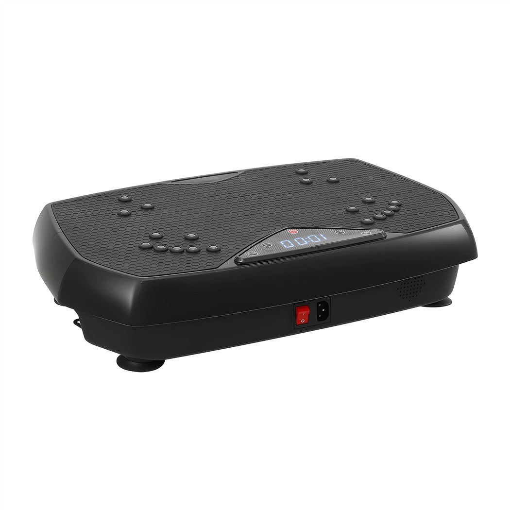 Everfit Vibration Plate Exercise Machine with Bluetooth 150 Speed Black