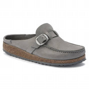 Women's Buckley Nubuck Leather Shoe - Narrow Width In Dove Gray