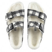 Men's Arizona Rivet Flip-Flops In Plaid White