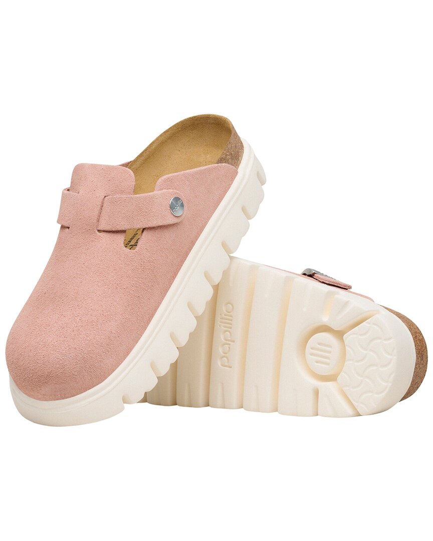 Birkenstock Boston Chunky Suede Sandal