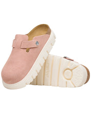 Birkenstock Boston Chunky Suede Sandal