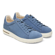 Women's Birkenstock Bend 1027295 Sneakers 9-9.5 Elemental Blue Suede Shoes FZP185 (Blue,9-9.5)