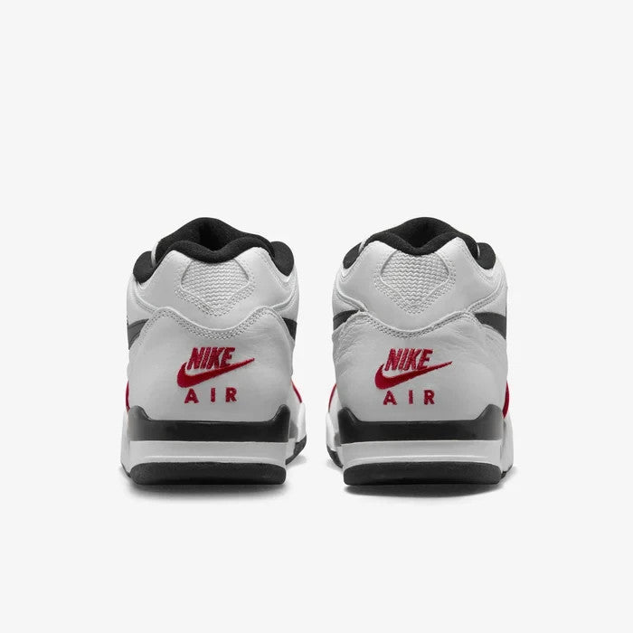 Men's Nike Air Flight 89 FD9928-101 Sneaker White Black Leather Basketball Shoes
