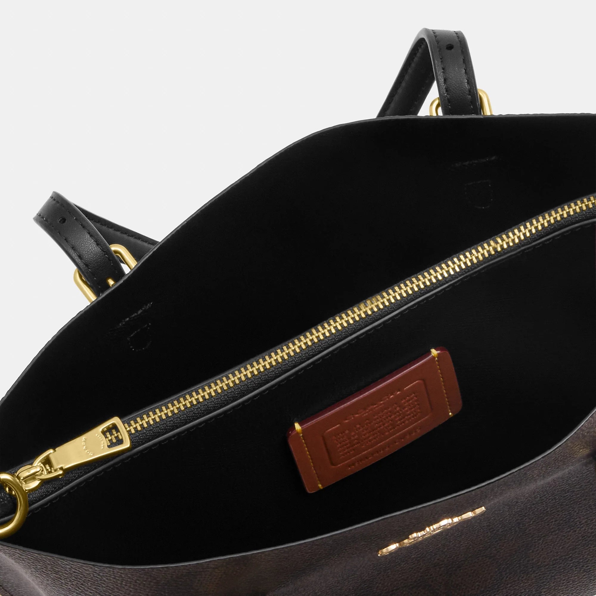 Coach Outlet Mollie Tote Bag 25 In Signature Canvas