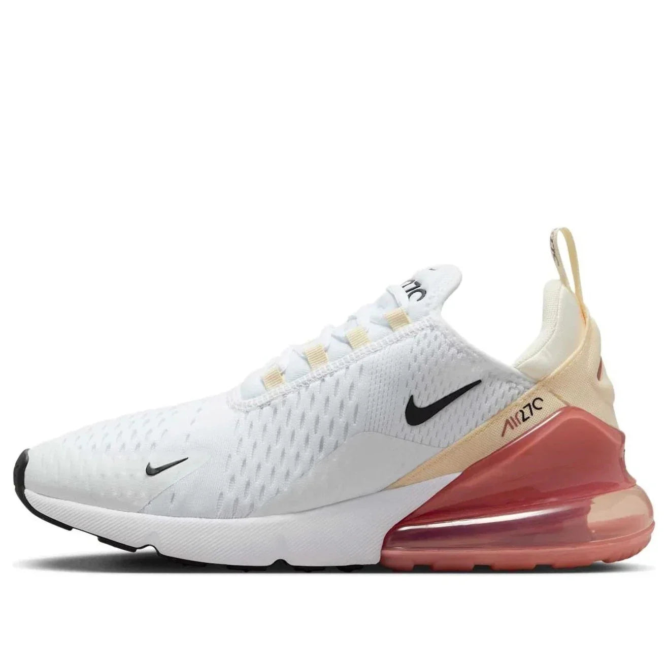 Women's Nike Air Max 270 AH6789-123 Sneaker White Lifestyle Shoes DWA3439