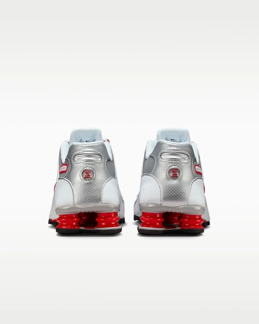 Nike Shox NZ 378341-104 Sneakers Men's White Sport Red Running Shoes DWA3737
