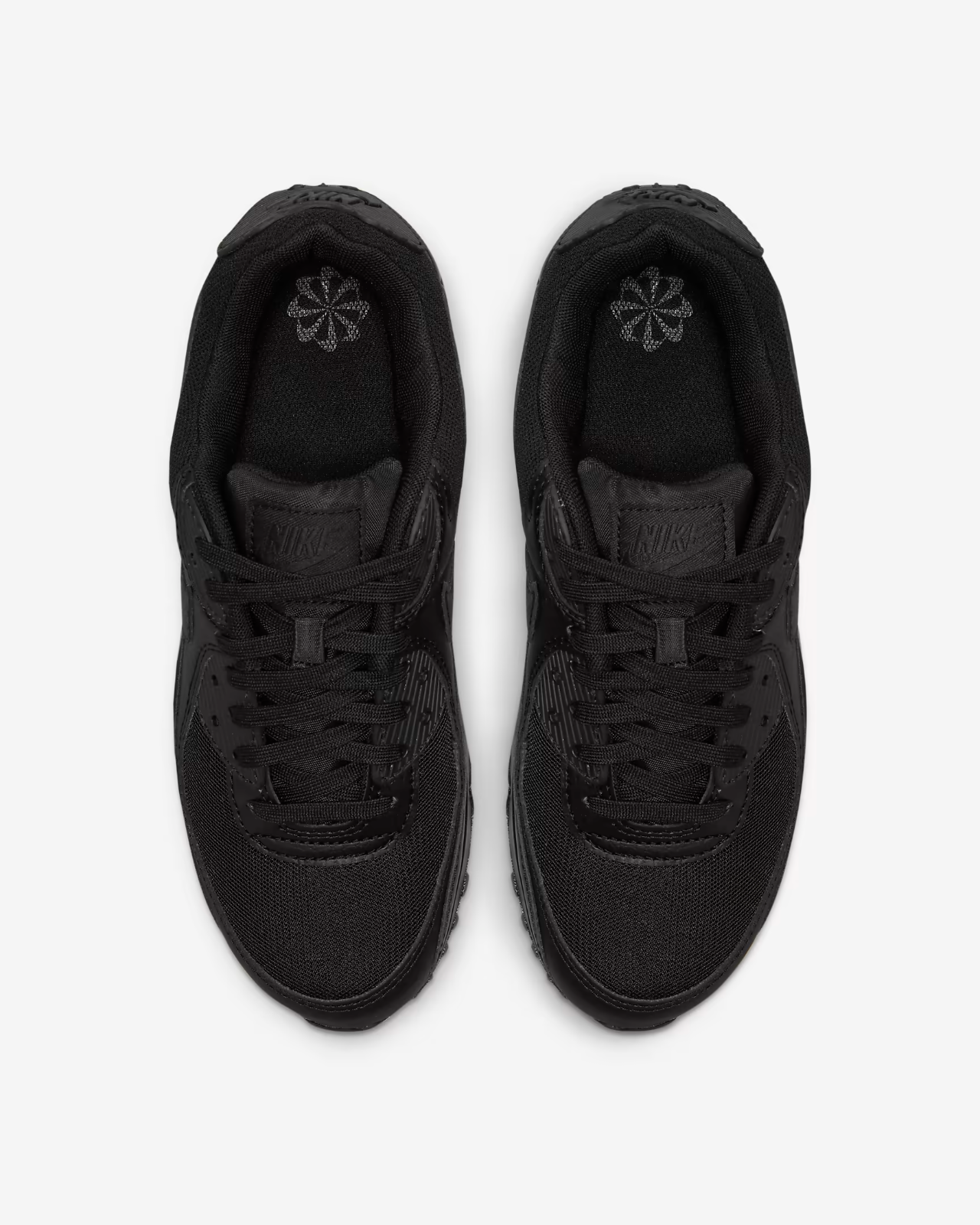 Women's Nike AIR MAX 90 DH8010-001 Sneakers Black Athletic Running Shoes
