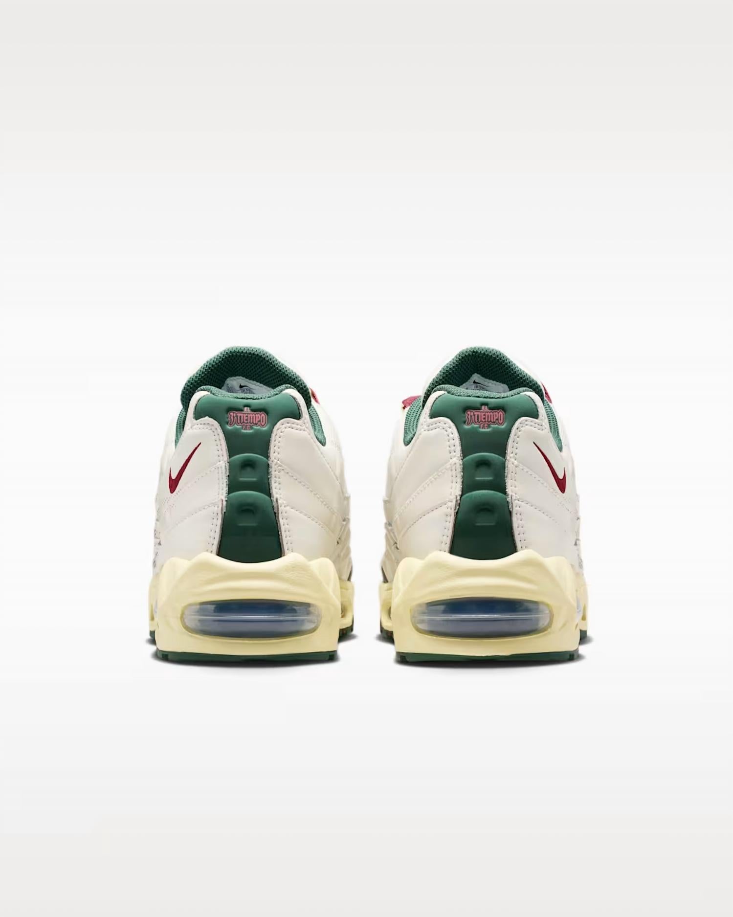 Men's Air Max 95 Big Bubble Se Mexico Shoes In Phantom/team Red-Fir-Alabaster