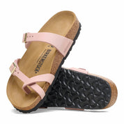 Women's Mayari Nubuck Leather Sandal In Soft Pink