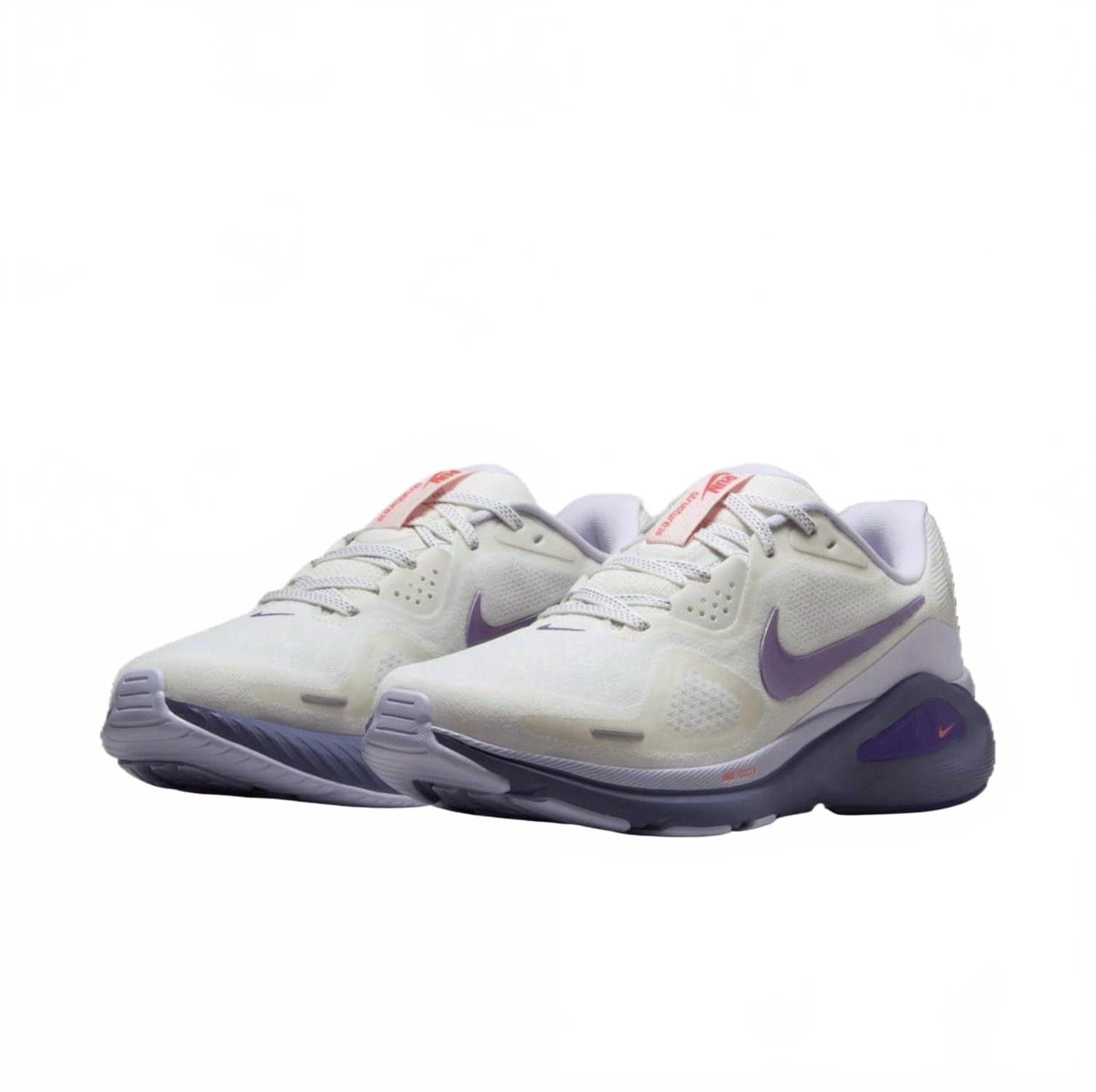 Women's Structure 26 Road Running Shoes In White/ Grape
