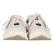 Nike Air Force 1 x AMBUSH Phantom Sneakers in White Leather