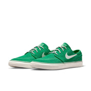 Men's Zoom Janoski Og+ Suede Skate Shoes In Pine Green/sail-Pine Green-Sail