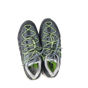 Nike Air Max 95 Speed Lacing Off Noir Volt Sneakers in Grey Synthetic