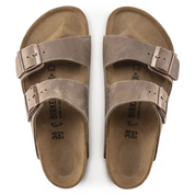 Unisex Birkenstock Arizona 00352201 Sandal EU 42 Brown Leather Slip-On ZPO2006