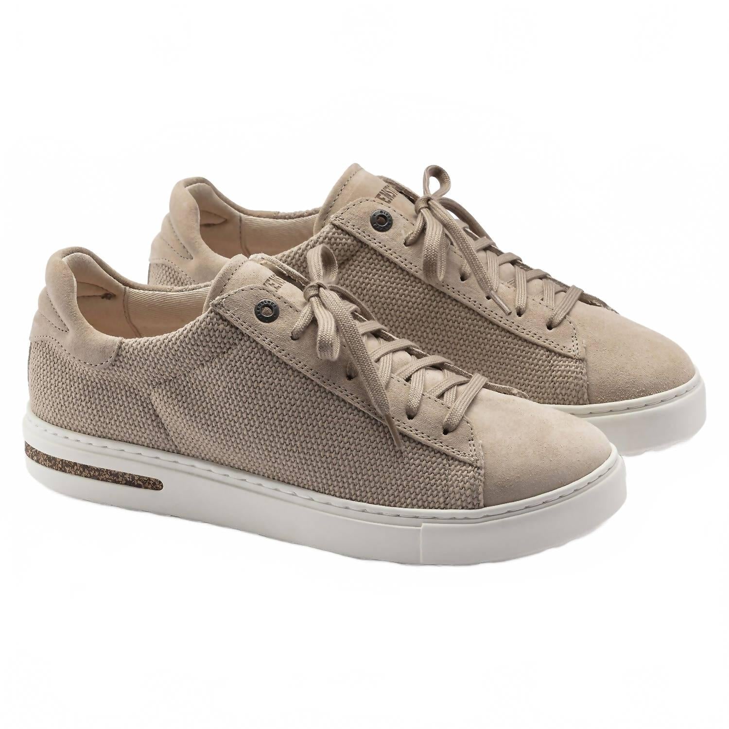 Women's Bend Low Canvas Suede Sneaker In Sandcastle