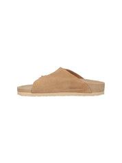 Zürich Sandals In Beige Suede